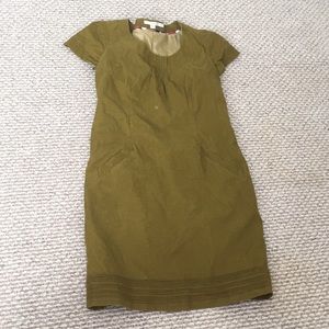 Dirty green dress
